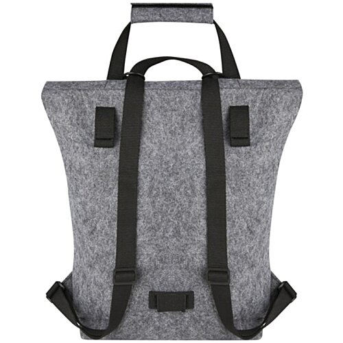 Additional Image 2 - a grey and black backpack