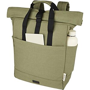 Additional Image 1 - a green bag with black straps