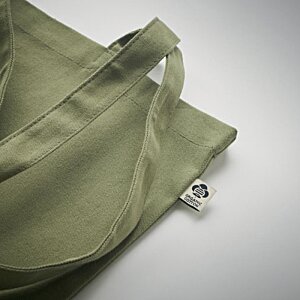 Additional Image 2 - a green bag on a white surface