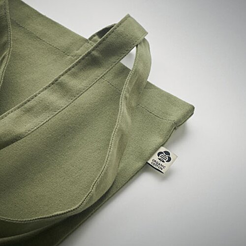 Additional Image 2 - a green bag on a white surface