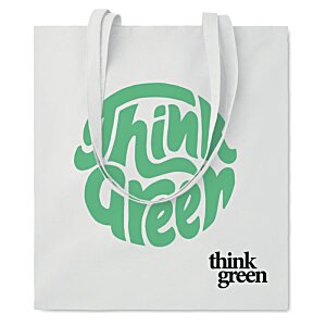 Additional Image 5 - a white bag with green logo