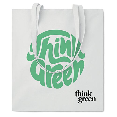 Additional Image 5 - a white bag with green logo
