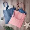 Additional Image 3 - a pink and blue bag with a blue bag next to a starfish and a phone