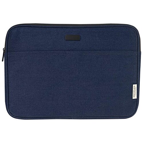 Additional Image 3 - a blue laptop case on a white background