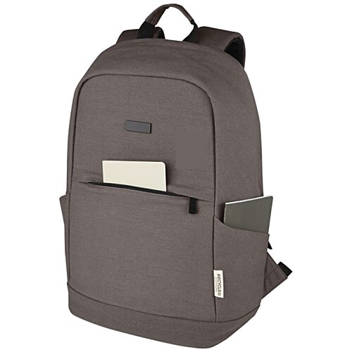Additional Image 13 - a grey backpack with a white pocket