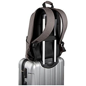 Additional Image 4 - a backpack on top of a suitcase