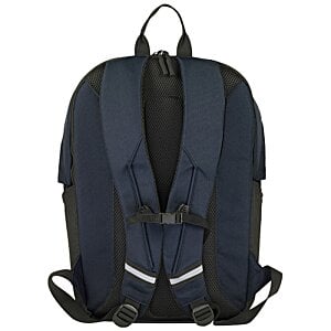 Additional Image 4 - a blue backpack with a black strap
