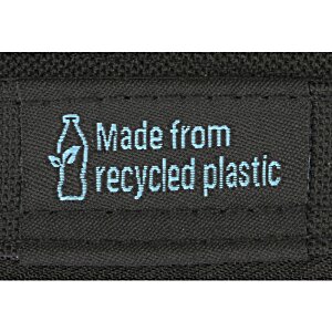 Additional Image 4 - a black recycle sign with white text