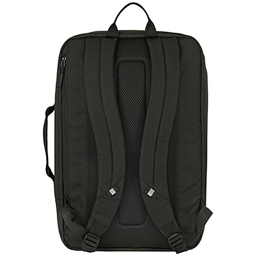 Additional Image 1 - a black suitcase with straps