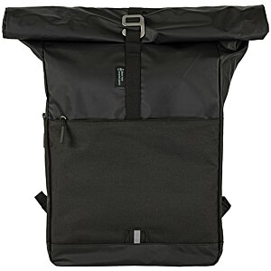 Additional Image 2 - a black backpack with a zipper