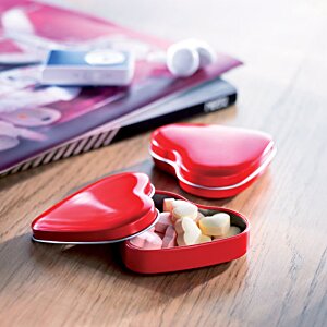 Additional Image 2 - a heart shaped tin on a table