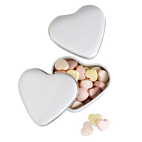 Additional Image 1 - a heart shaped box with candy