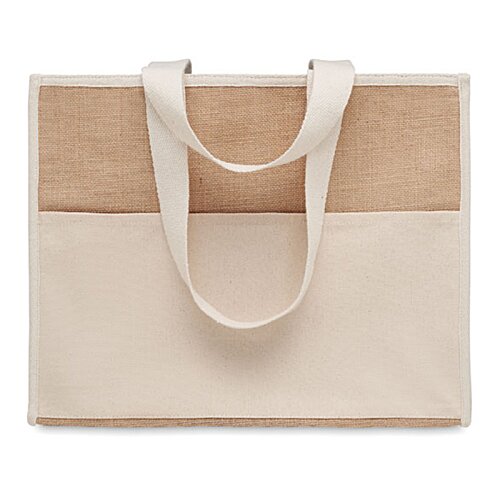 Additional Image 3 - a white and tan bag