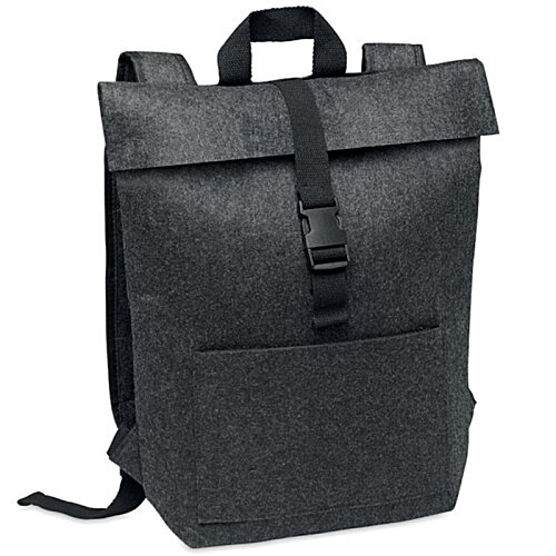 Additional Image 3 - a black backpack with a strap