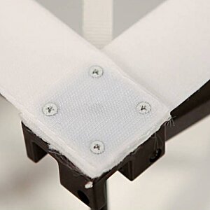 Additional Image 1 - a white square with screws on it