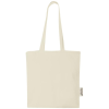 View Image 3 of 4 of Madras Recycled Cotton Shopper - Natural - Printed