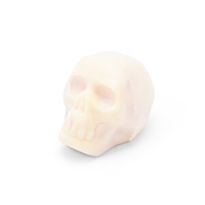 Additional Image 2 - a white skull on a white background