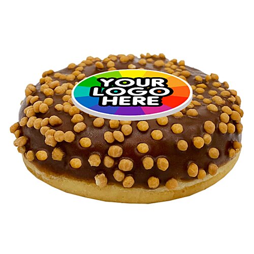 Additional Image 3 - a donut with chocolate frosting and sprinkles