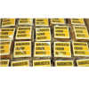 a group of yellow boxes