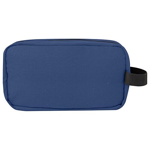 Additional Image 7 - a blue luggage tag with a black strap