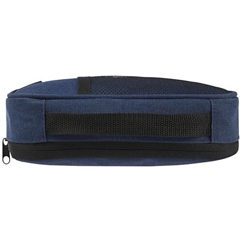 Additional Image 1 - a blue bag with a black zipper