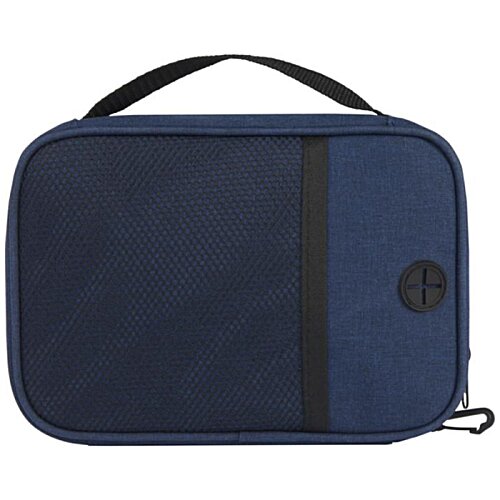 Additional Image 2 - a blue bag with a black strap