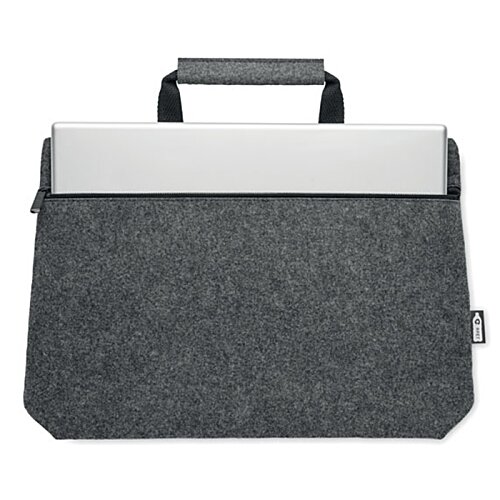 Additional Image 1 - a grey and white briefcase