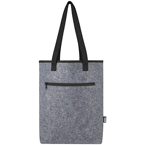 Additional Image 2 - a grey bag with black straps