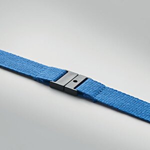 Additional Image 16 - a blue strap with a silver buckle
