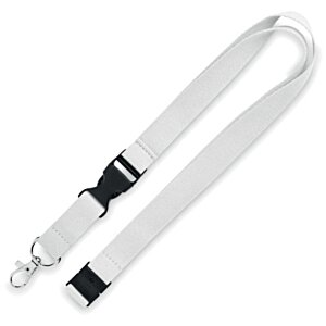 Additional Image 2 - a white strap with black buckle