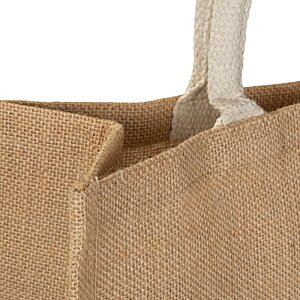 Additional Image 4 - a brown bag with a white handle