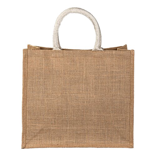 Additional Image 3 - a brown bag with a white handle