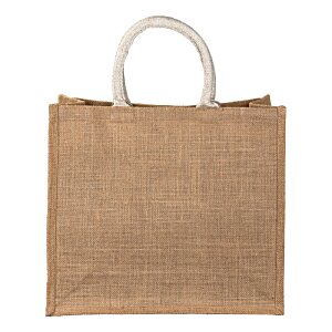 Additional Image 3 - a brown bag with a white handle
