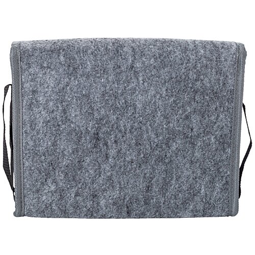 Additional Image 2 - a grey square object with black straps