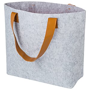 Additional Image 3 - a grey bag with orange handles