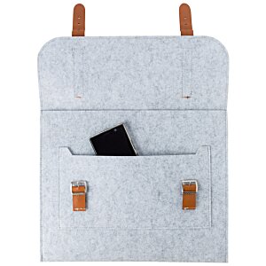 Additional Image 4 - a white rectangular object with a black object in the pocket