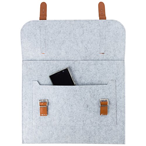 Additional Image 4 - a white rectangular object with a black object in the pocket