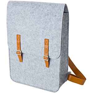 Additional Image 1 - a grey and orange backpack