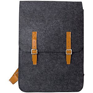 Additional Image 4 - a grey tablet case with brown straps