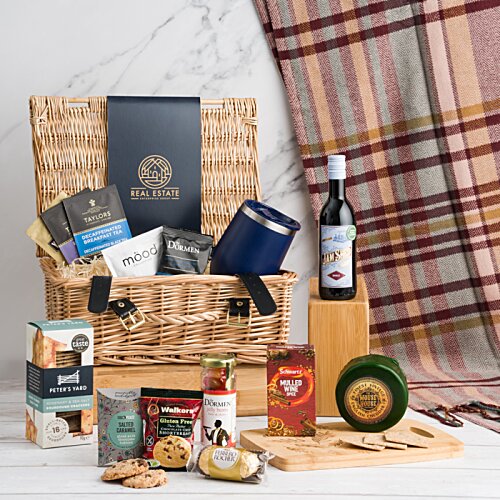 Additional Image 1 - a basket with food and drinks