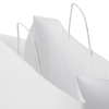 View Image 4 of 5 of Kamet Paper Bag - White - Extra Large - Digital Print