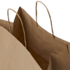 View Image 4 of 5 of Kamet Paper Bag - Natural - Extra Large - Digital Print
