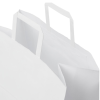 View Image 4 of 5 of Kangto Paper Bag - White -  Extra Large - Printed