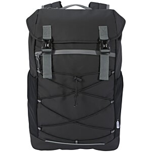 Additional Image 2 - a black backpack with straps