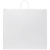 View Image 2 of 5 of Aso Paper Bag - White -  XX Large - Printed
