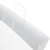 View Image 5 of 5 of Aso Paper Bag - White -  XX Large - Printed