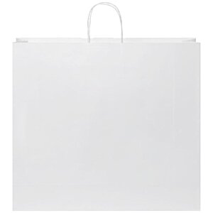 Additional Image 1 - a white square bag with a handle