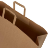 View Image 2 of 5 of DISC Athos Paper Bag - Natural - XX Large - Printed