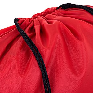 Additional Image 5 - a red bag with black trim
