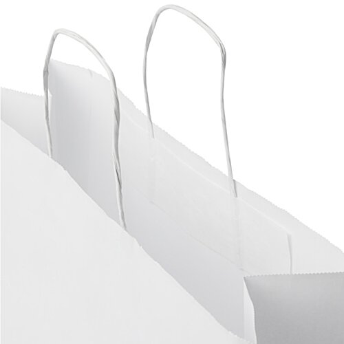 Additional Image 4 - a white bag with a metal handle